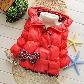 Baby Girls Clothing And Coats Snow Wear Snowsuit Children's Cotton Down Winter Jackets Hooded Suits