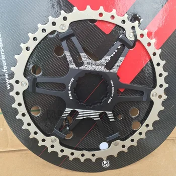 Fouriers CNC Two Piece Rear Sprocket 40T 42T Chain Ring Bike Chainrings Mage SK2 For 10 Speed S H I M A N O Cassette