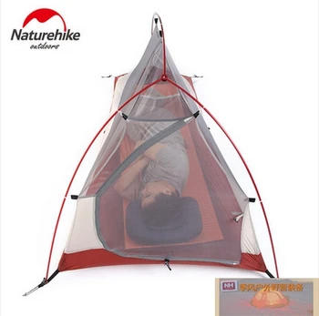 NH ultra light single person rainproof outdoor climbing camping tent double layer storm four seasons