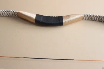 40lb Exquisite Handmade Snakeskin Traditional Longbow Recurve Bow Craft