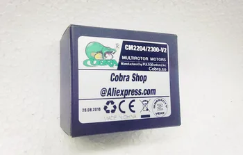 Cobra Motor CM2204-2850-V2 Superlight Brushless Motor for Mini drone,Fpv racing, Kv=2850, 4pcs in 1 set,