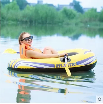 Summer PVC plastic air inflatable boat fishing boat on water sport inflatable boat for rafting