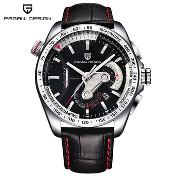 Men Luxury Brand Pagani Design Sport Watch Reloj Hombre Military Multifunction Waterproof Quartz Wrist Watch Relogio Masculino