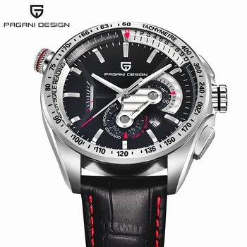 Men Luxury Brand Pagani Design Sport Watch Reloj Hombre Military Multifunction Waterproof Quartz Wrist Watch Relogio Masculino