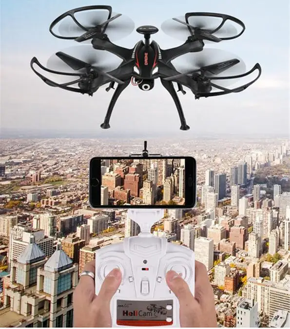 High-end aerial rc drone 1016 WIFI picture vedio real-time transmission helicopter 2.4G 6 axis gyro stunt roll with hd camera
