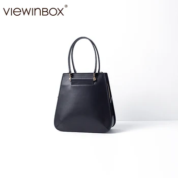 Viewinbox Woman Handbags Lady Leather Bags Trendy Womens' Pouch with Short Handle OL Style Women Bag Shoulder Bags