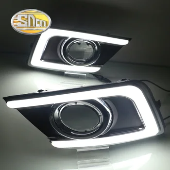 SNCN LED Daytime Running Light For Nissan Sentra 2016 2017,Car Accessories Waterproof ABS 12V DRL Fog Lamp Decoration