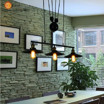 Nice Decor Retro Vintage Pendant Lamps With 1/2/3 Lights,Perfectly Match For Dinning Room,Living Room(DM-68)