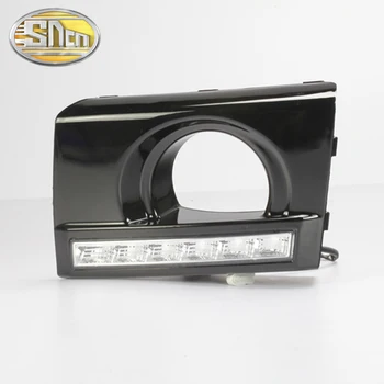 SNCN LED Daytime Running Light For Hyundai Tucson 2005 - 2009,Car Accessories Safety Waterproof ABS 12V DRL Fog Lamp Decoration