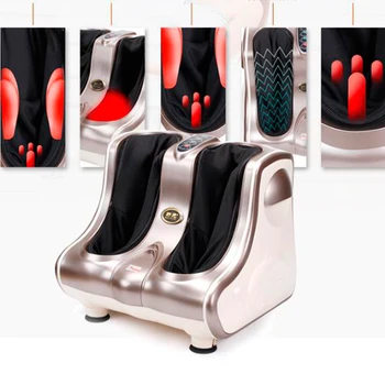 2017 New Massager Foot Shiatsu Massage Square Heated Electric Foot Massage Device Reflexology Foot Leg Machine