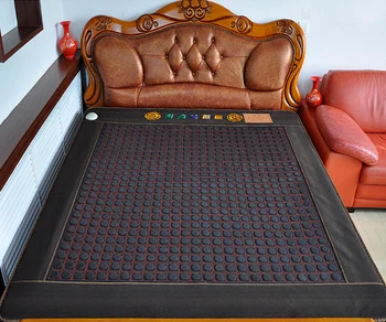 2016 Natural Jade Heating Pad and Tourmaline Sitting Mattress Jade Heating Bed Cushion Made in China 1.2*1.9M