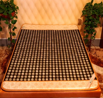 2016 Nice Bottom Heated Jade Mat Infrared heating health care mat jade mattress korea physical therapy mat 1.0X1.9M