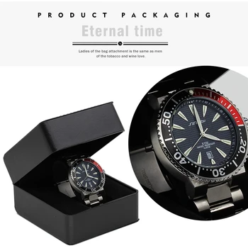 SINOBI Men's Diving Wrist Watches 10Bar Waterproof Stainless Watchband Top Luxury Brand Male Sports Quartz Watch Clock
