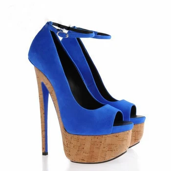 Women pumps fashion 2017 sexy mixed colors high heels women shoes thin bukle strap pumps platform shoes zapatos mujer tacon