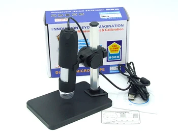 HD 2MP 1-50/200x/300x/400x/500x/600x/800x/1000x USB Microscope For Measurement Handheld Endoscope