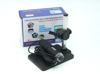 HD 2MP 1-50/200x/300x/400x/500x/600x/800x/1000x USB Microscope For Measurement Handheld Endoscope