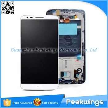 Touch Panel Sensor For LG Optimus G2 D802 LCD Display Panel Screen + Digitizer Touch Sreen Glass Assembly With Frame and LOGO
