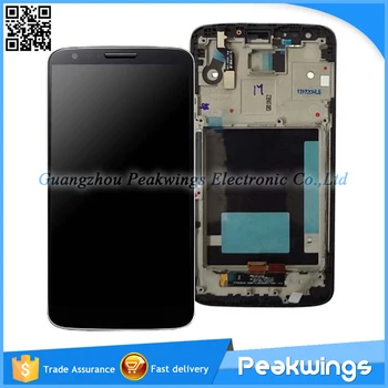 Touch Panel Sensor For LG Optimus G2 D802 LCD Display Panel Screen + Digitizer Touch Sreen Glass Assembly With Frame and LOGO