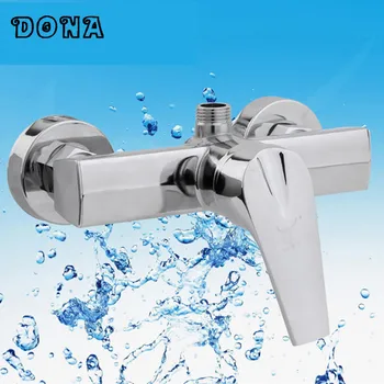 Bathroom Shower Faucet Bath Faucet Mixer Tap With Hand Shower Head Shower Faucet Set Wall Mounted DONA3203