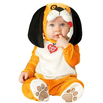 Cartoon Baby Infant Elephant Lobster Romper Kids Onesie Suit Animal Cosplay Shapes Costume Child autumn winter Clothing