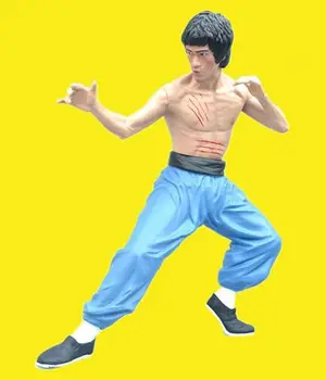 Bruce Lee Doll Toys Figure sets PVC Action Figurine 35 Height
