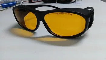 Laser safety glasses for 190-460nm O.D 4+ CE certified with style 9