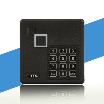 125Khz 12V RFID Reader Cards W/Speaker Keypad Security Entry Metal Door Proximity Smart ID Access Control Card Reader