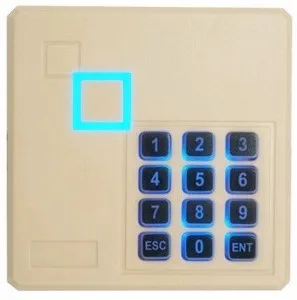 125Khz 12V RFID Reader Cards W/Speaker Keypad Security Entry Metal Door Proximity Smart ID Access Control Card Reader