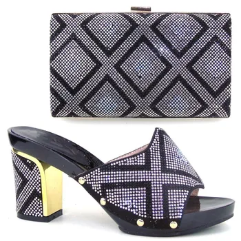 Fashion Italian Woman Matching Shoes And Bag Set For Party, Shoes And Bags Set for Wedding(Szie:37or 43) HWE1-24