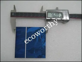 80pcs 76x78mm polycrystalline solar cell, poly solar cells ,high efficiency,