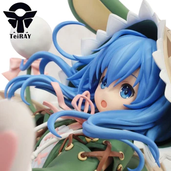 Japanese cute Anime Vocaloid Nendoroid Figma Date A Live Yoshino Hermit Pvc action figures toy Kids Birthday toys gift 23cm 9