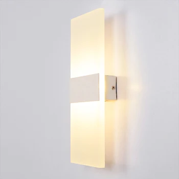 Modern Acrylic 34cm 6W warm white modern led wall light Creative shape wall lamp lights for home Decoration Factory Wholesale