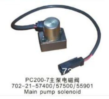 Via DHL ! PC200-7 Main pump Solenoid Valve 702-21-57400 apply to Komatsu digger spare parts PC-7 PC-8