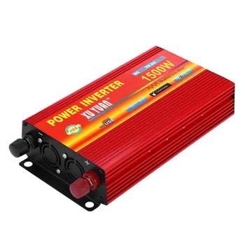DC 12V to AC 110V Power Inverter Adapter Car Converter Booster Electronic USB with Cooling Fan System For Below 700W Devices