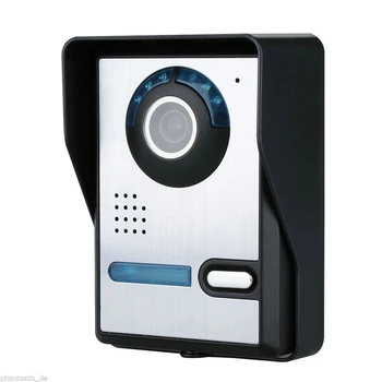 MOUNTAINONE 9 Inch Video Door Phone Doorbell Intercom Kit 1-camera 1-monitor Night Vision Videoportero