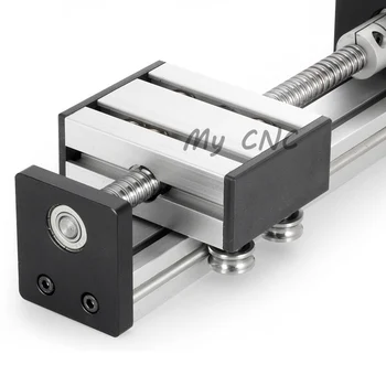 100mm stroke ball screw cnc linear rail guide for laser cutting