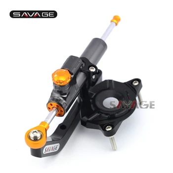 For KAWASAKI Z1000 2016 Motorcycle Accessories Steering Damper Stabilizer with Mount Bracket Kit C