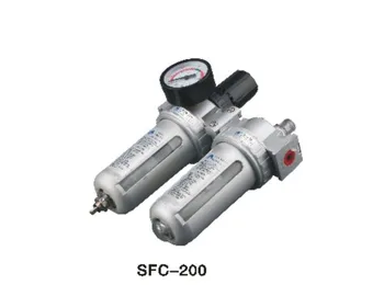 SFC Series air filter regulator lubricator,FR.L Units