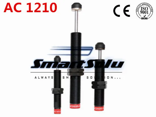1pcs AC1210 M12x1.0 Pneumatic Hydraulic Shock Absorber Damper 10mm stroke