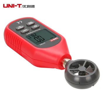 UNI-T UT363 Digital Anemometer Wind Speed Meter 0-30m/s Air Flow Tester -10~50C / 144~122 F Thermometer