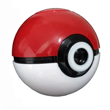 1 PC Color Random Pokeball Keychain Projections ABS Anime Action Figures pikachu Super Master Ball