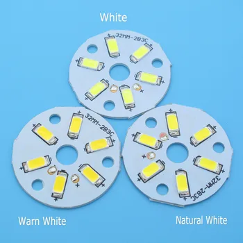 10pcs SMD5730 LED PCB 2W 3W 20mm 23mm 32mm 40mm 44mm White / Natural White / Warm White Light Source for Led Bulb