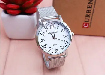 Fashion watch Original Elastic Full Steel Bracelet Quartz Watches Men & Women dress watches Unisex Wristwatches-02Q
