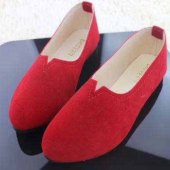 Big Size Women Flats Candy Color Shoes Woman Loafers Summer Fashion Sweet Flat Casual Shoes Women Zapatos Mujer Plus Size 35-43