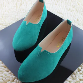 Big Size Women Flats Candy Color Shoes Woman Loafers Summer Fashion Sweet Flat Casual Shoes Women Zapatos Mujer Plus Size 35-43