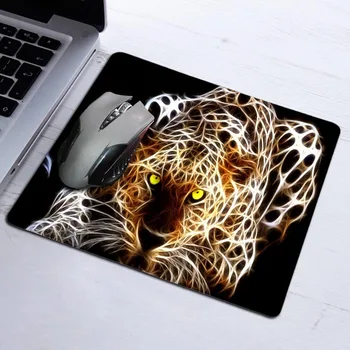 Babaite New Mousepad Tapis De Souris Animal Neon Tiger Outline Design Anti-slip Computer Mouse Pad Durable Rubber Custom Mat