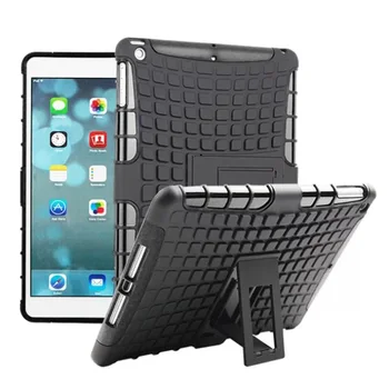 Shockproof Case for iPad Air Smart Cover funda Para for iPad 5 cover,Hybrid TPU+PU Shell for Apple iPad Air 9.7