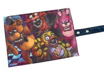 Five Nights at Freddys Reel Scroll Pencil Case Stationary Storage Bag School Pouches Children Student Pen Bag Wallet Bag Gift