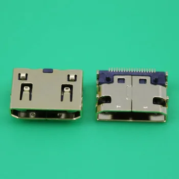 1pcs Gold plating 19Pin MINI HDMI Jack Female Socket HDMI Data Interface
