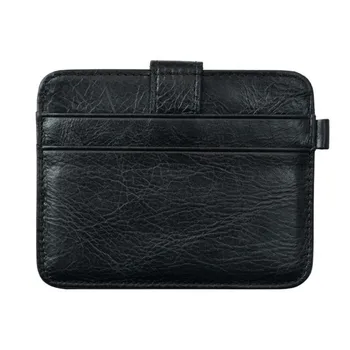 Men Wallet Business Slim Credit Card Holder PU Leather Mini Wallets ID Case Purse Bag Pouch